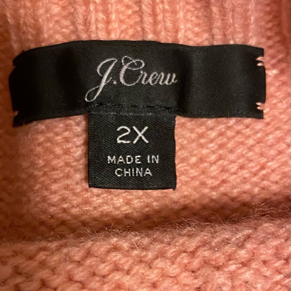 J. Crew Womens Plus Size Crew Sweater with Jeweled Buttons 2X - Picture 5 of 7